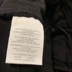 Madewell Black Stretch Skinny Jeans Sz 27